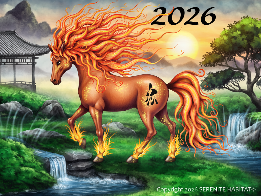 SERENITE HABITAT Etoiles volantes 2026 copyright